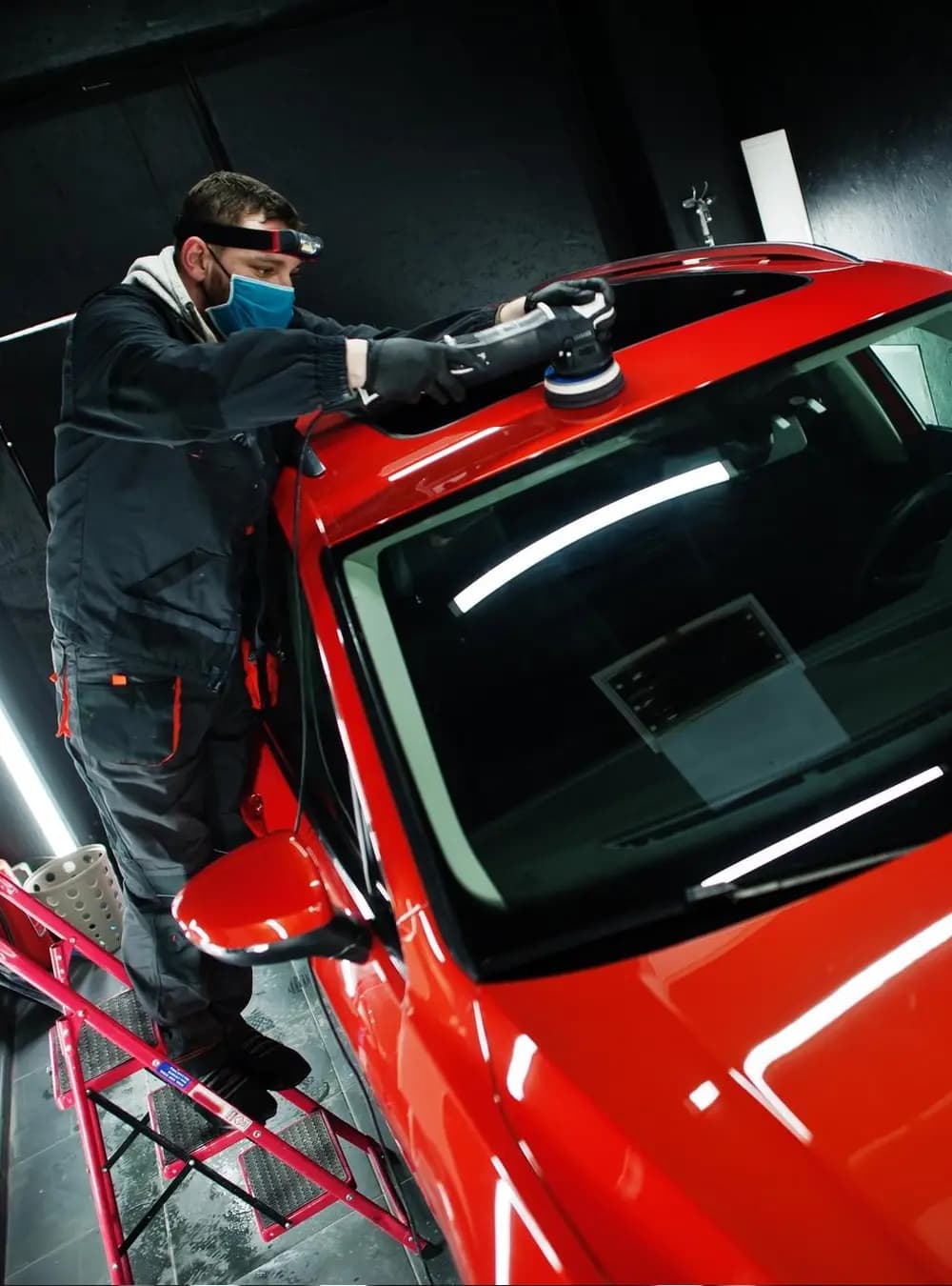 CleanWorx machine polishing & paint correction service in Basking Ridge, NJ