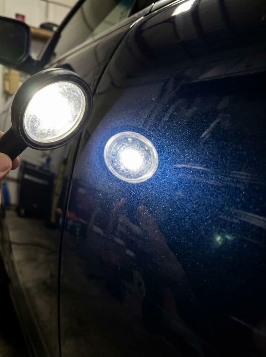 Vehicle clear coat with flawless swirl-free mirror clarity after multi-stage correction
